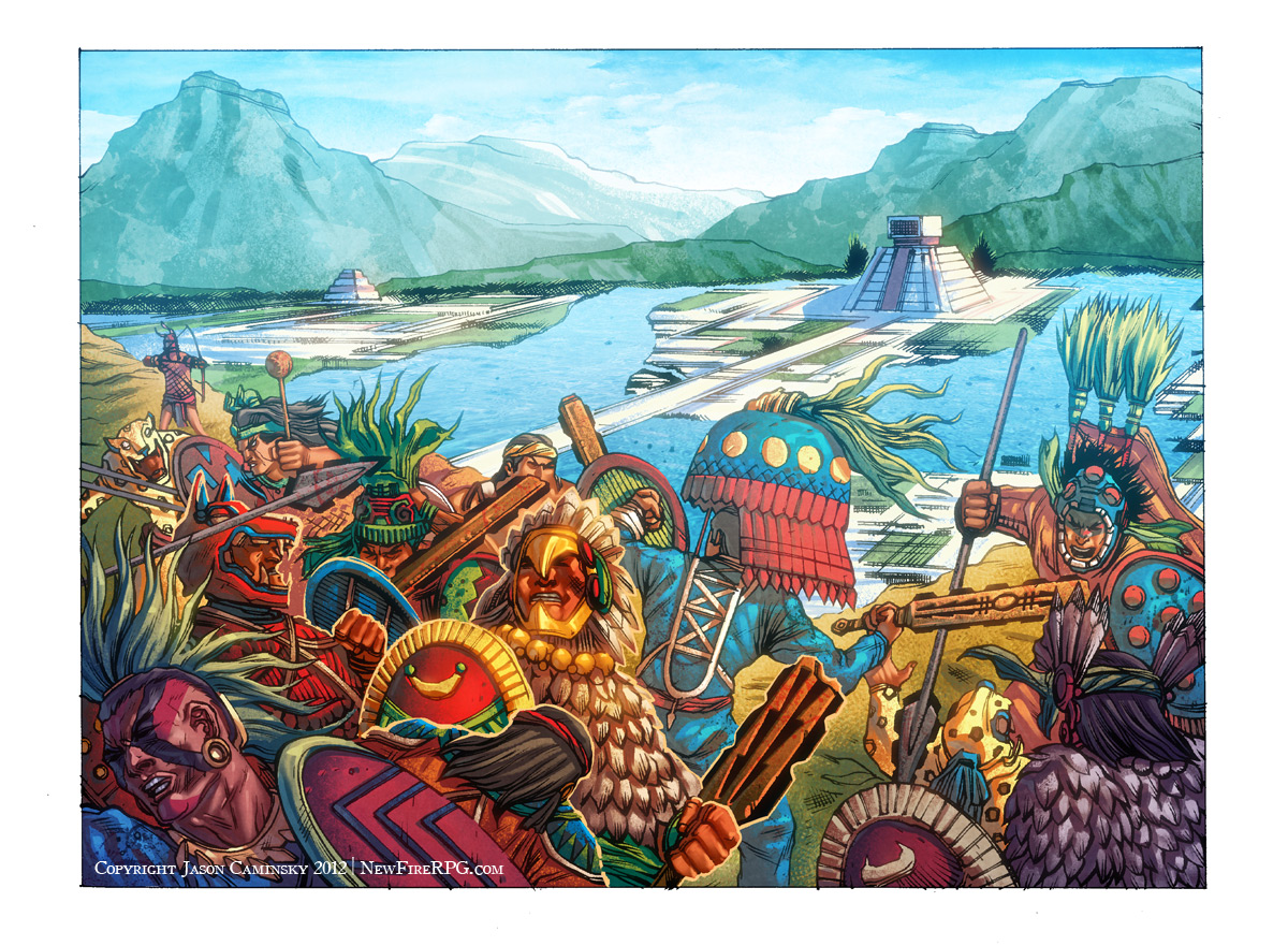 Aztec Battle - New Fire RPG by RyanLord