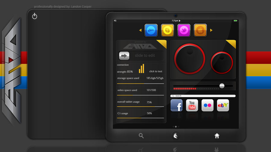 Custom Tablet Design by LandoFX on DeviantArt