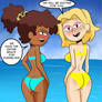 Anne and Sasha swimsuit edit 22
