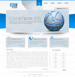 Network Web Template