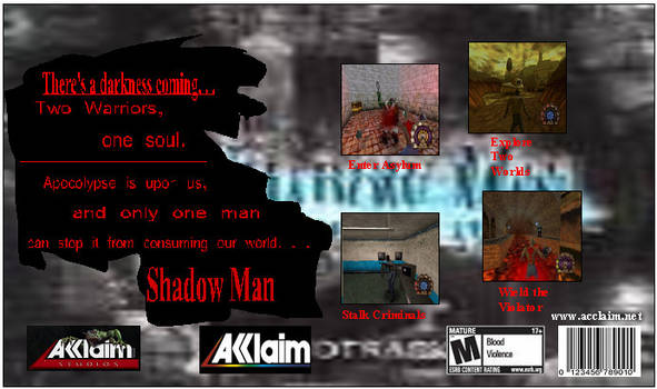 Shadow Man Fan Box-Back