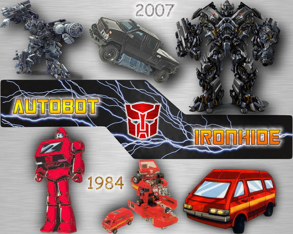 Autobot Ironhide Comparative