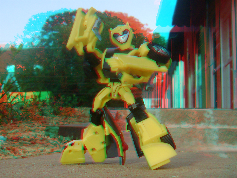 TFA Bumblebee in 3D II