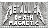 Metallica Death Magnetic Stamp