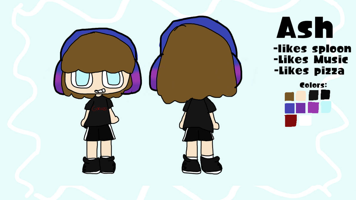 Ash Refrence Ash Reference Sheet by Cutye612 on DeviantArt