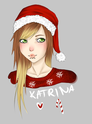 Santa Katrina - headshot