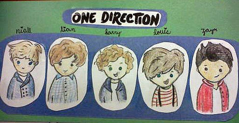 One Direction Cartoons