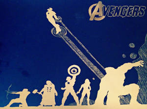 Avengers Scratchboard