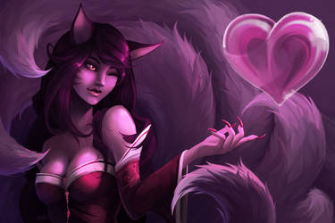 .: Ahri Twitch BRB Commission :.