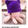 An octopus and his hat