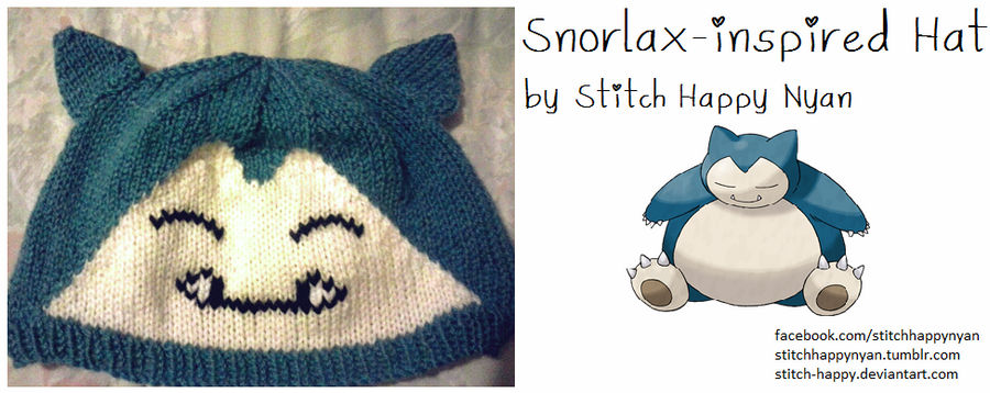 Snorlax Pokemon Hat