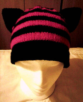 Stripy Cat Hat