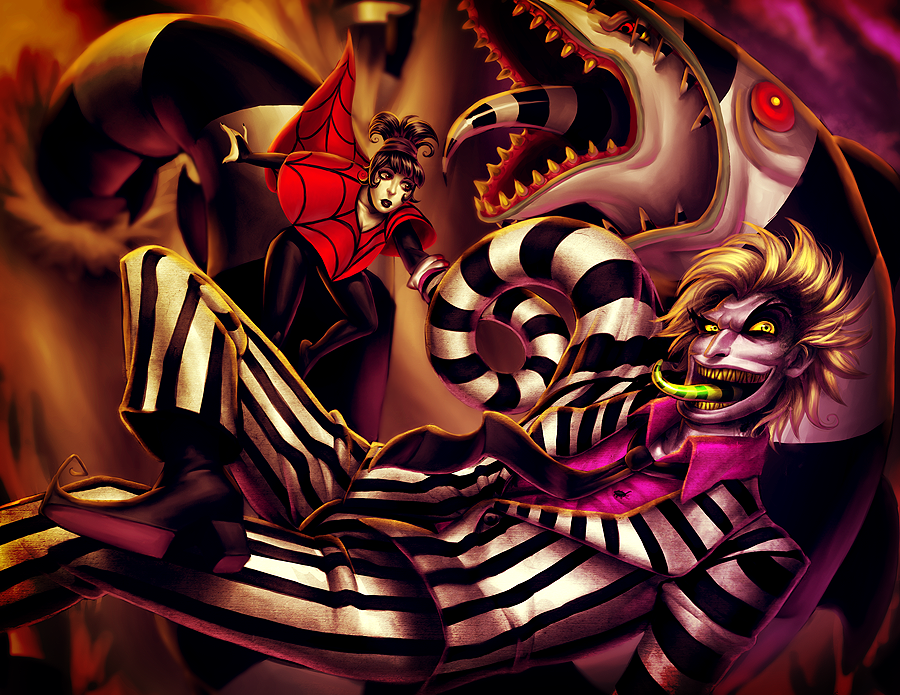 Resultado de imagem para beetlejuice artwork