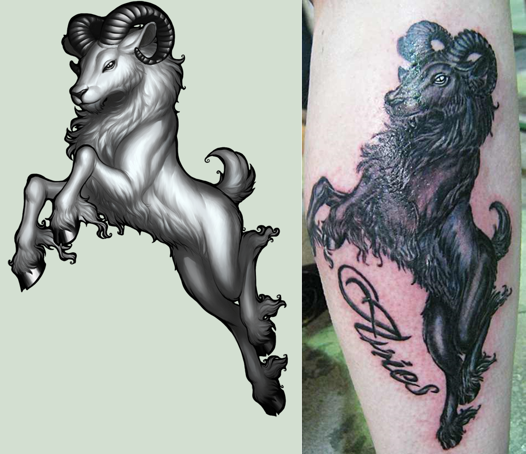 Commission - Aries + TATTOO by Pirate-Cashoo on DeviantArt Commission - Aries + TATTOO by Pirate-Cashoo on DeviantArt