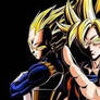 Vegeta and goku