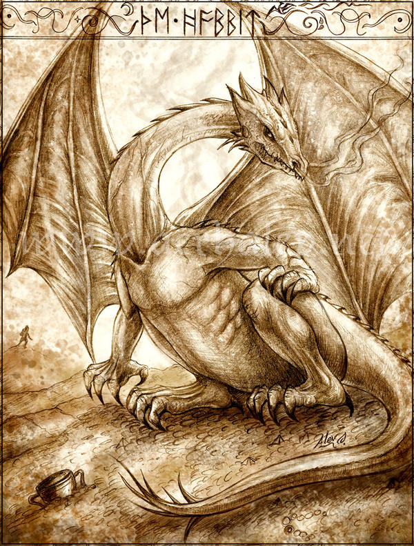 Smaug by Aerhalev
