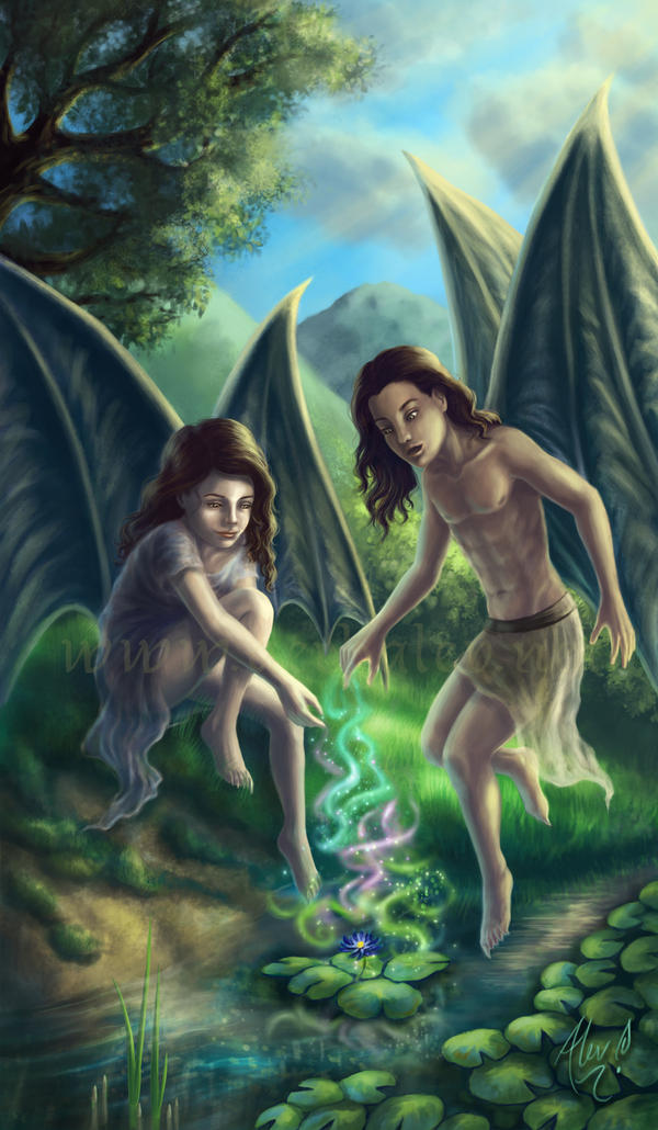 Young Maeliux and Meridae by Aerhalev