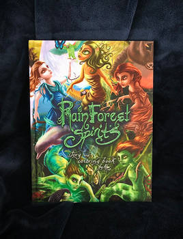 Rainforest Spirits Story and Coloring Book