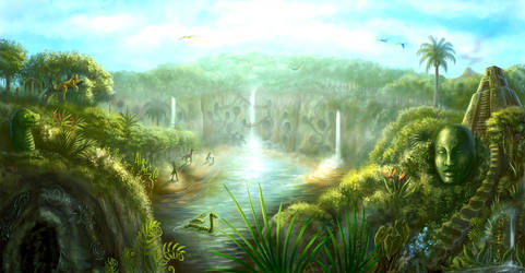 Jungle Land Concept