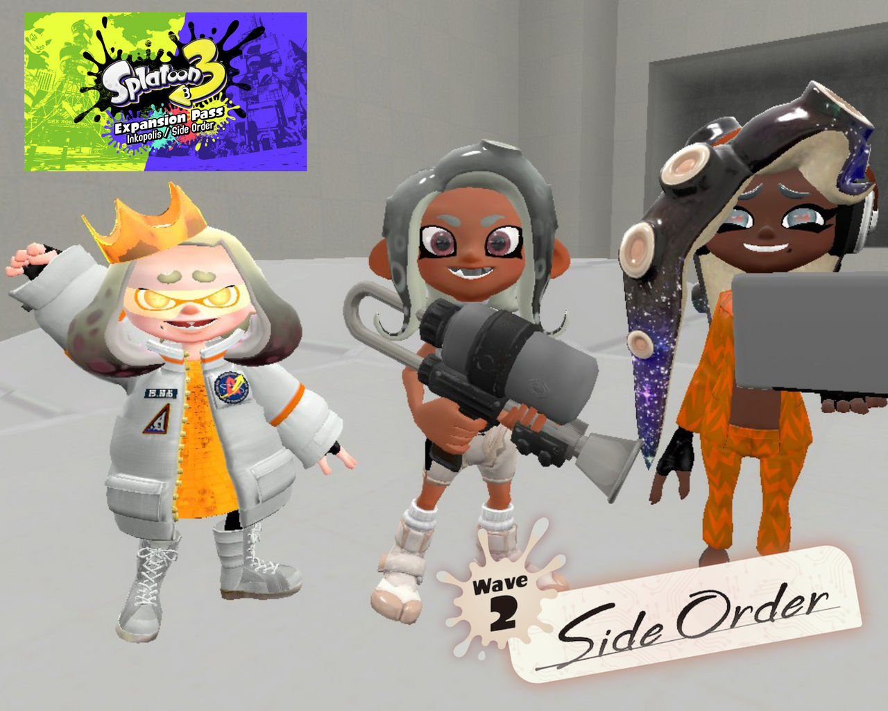 Splatoon 3 Side Order 1st Year Anniversary by TailsTheHedgeFox on ...