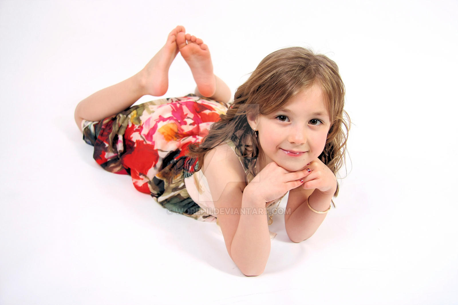 Happy Little Girl