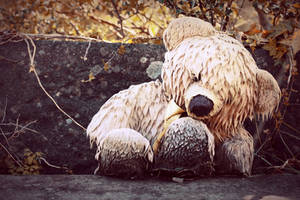 Sad Teddy Bear by WorldII