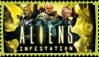 Aliens Infestation Stamp