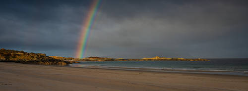 Camusdarach Beach Rainbow