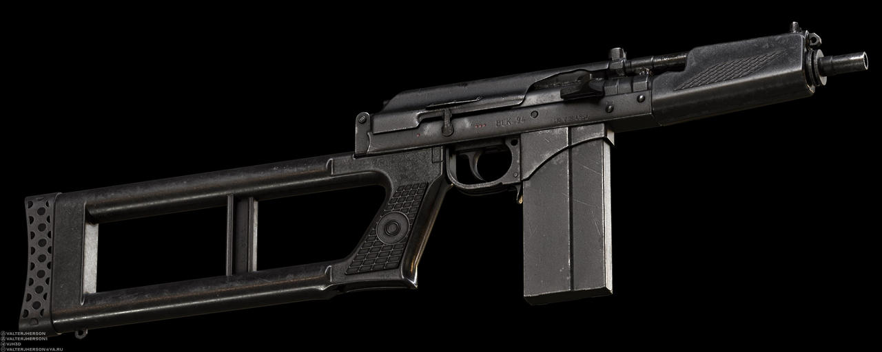 Vsk Rifel VSK94 Sniper Rifle Gameready Lowpoly Free 3D Model by ValterJHerson on ...
