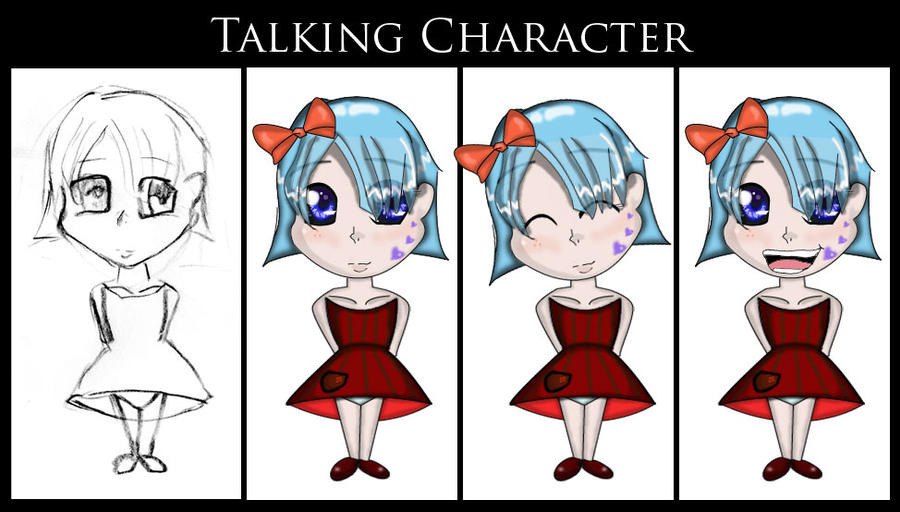 Talking character by BeautifulCreations on DeviantArt