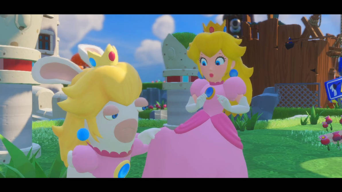 Primcess Peach Rabbid Peach And Rabbid Peach by ManSantos on DeviantArt