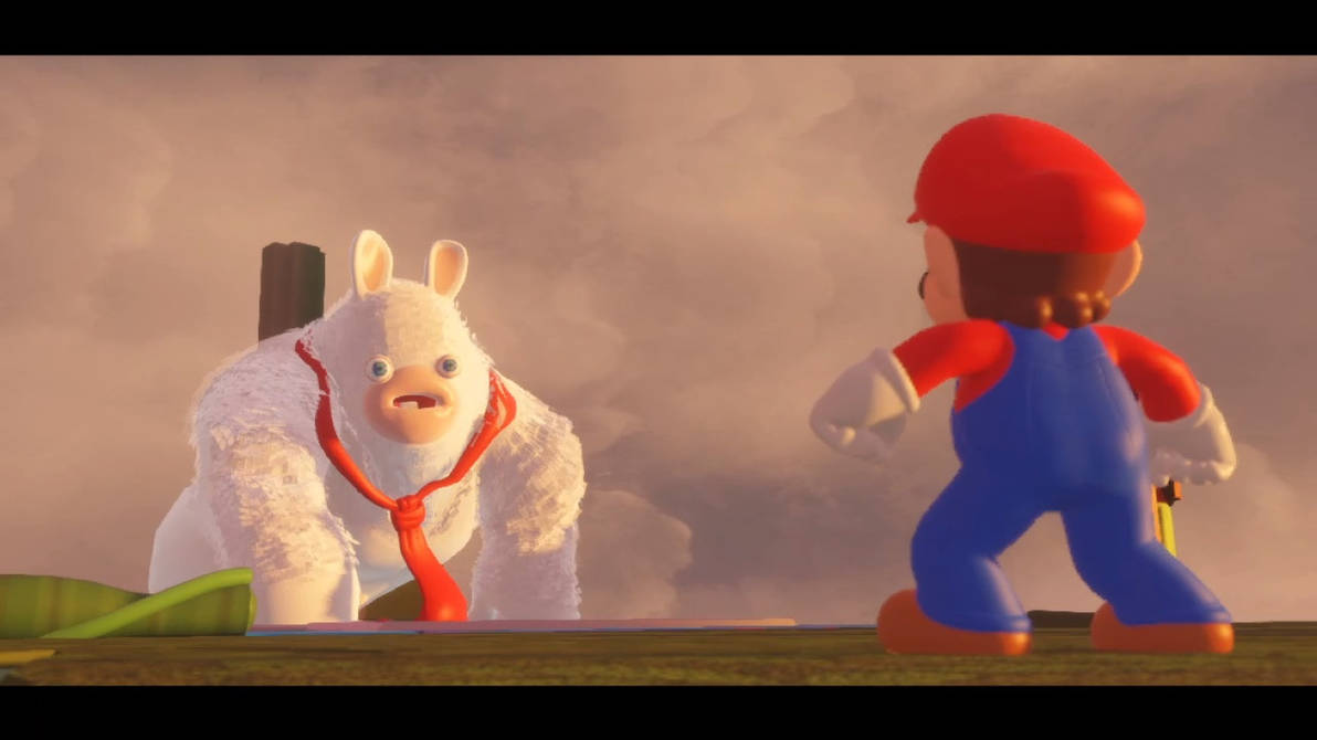 Mario VS Rabbid Kong by ManSantos on DeviantArt