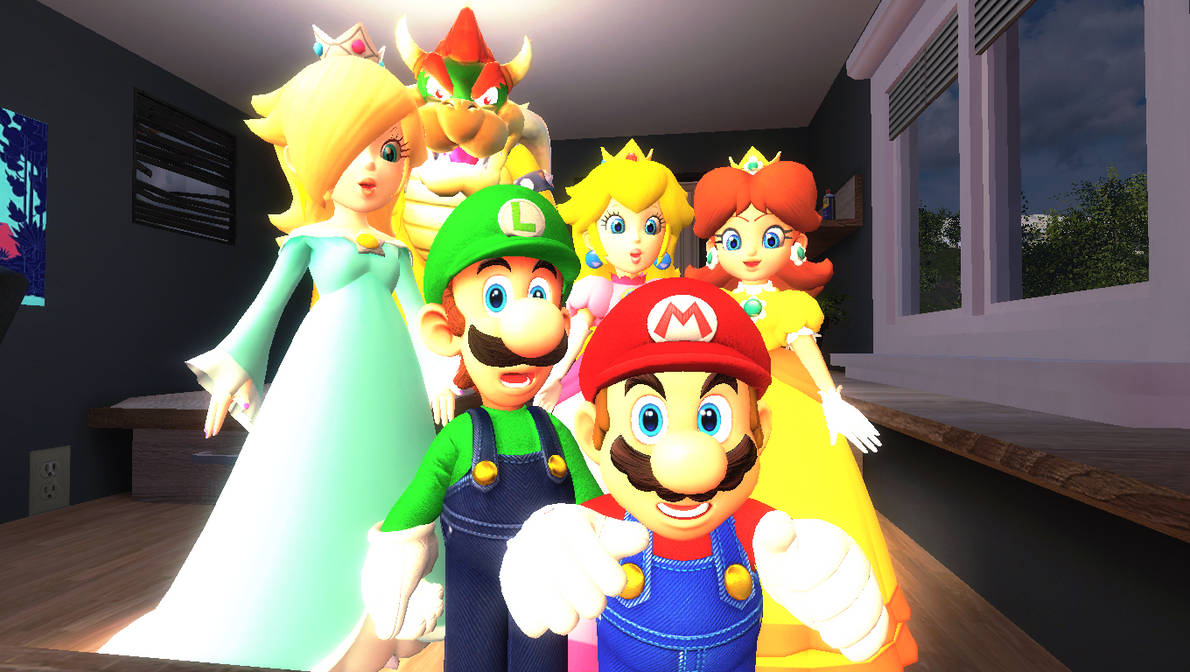 Mario Coexist Mario And Friends React To 3 Mario Games by ManSantos on DeviantArt