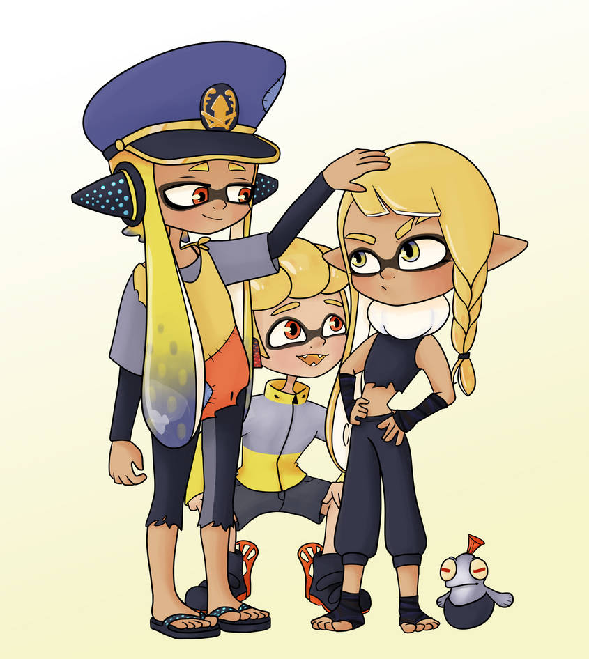 Splatoon 3 Agents By NoppaNapero On DeviantArt splatoon-3-agents-by-noppanapero-on-deviantart