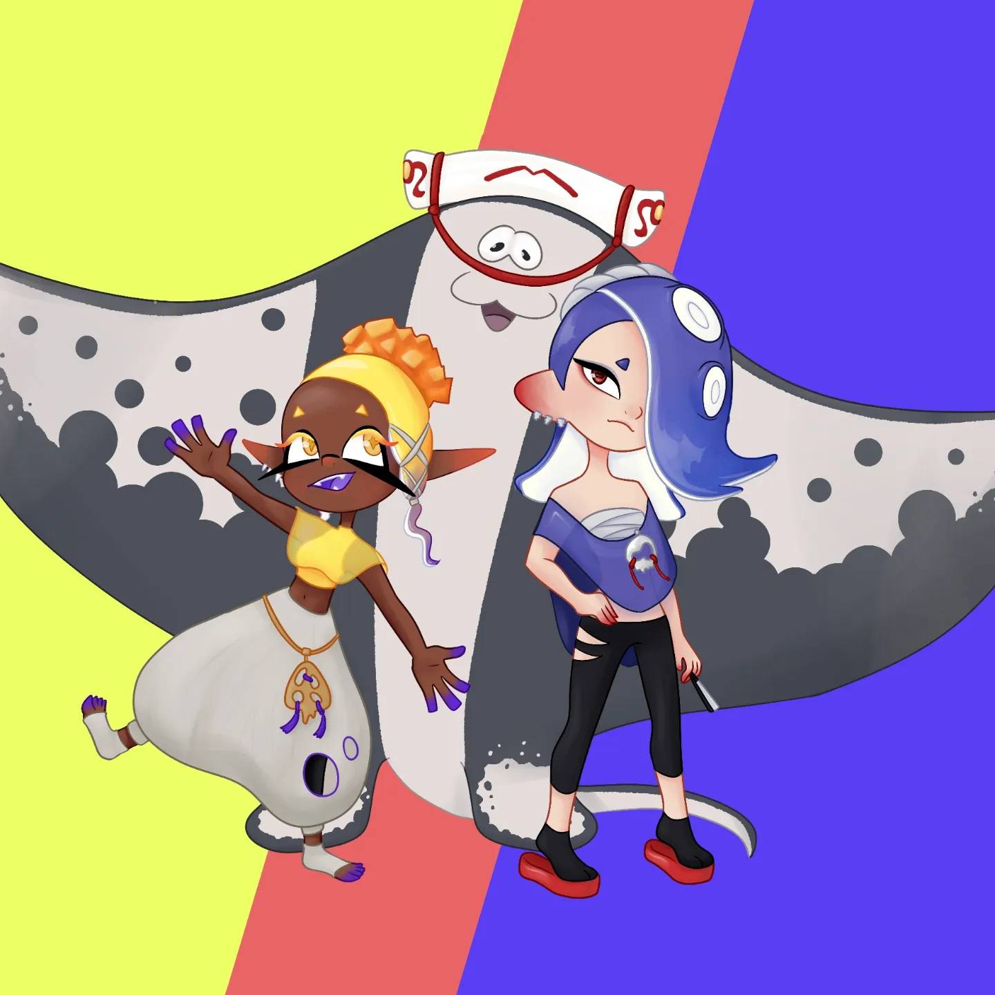 Deep Cut Splatoon 3 by NoppaNapero on DeviantArt