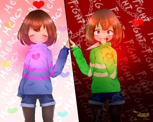 Frisk And Chara