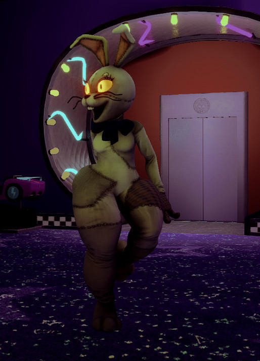 GlitchTrap over Vanny [Five Nights at Freddy's Security Breach] [Mods]