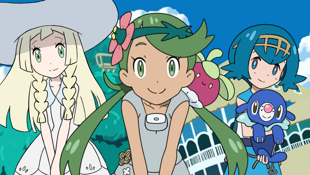 Girls of the Alola Region by SupaSmashSketcher on DeviantArt
