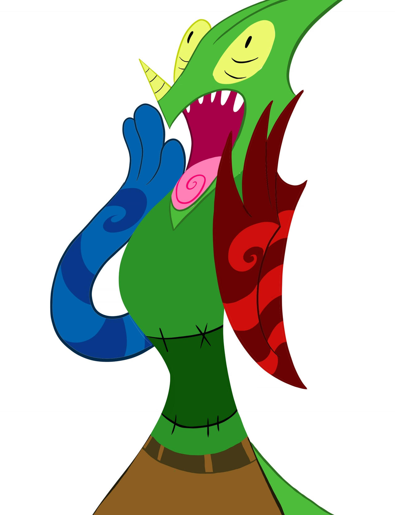 Leonte surprised by cagedcreature on DeviantArt