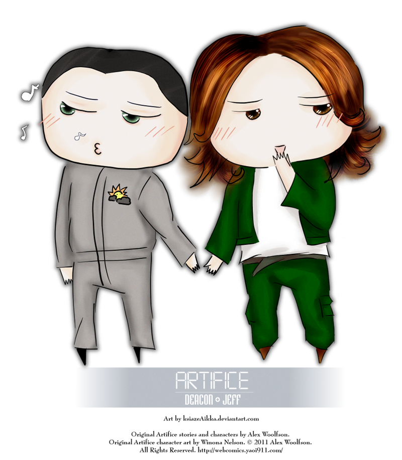 Deacon and Jeff cuteness by ksiazeAikka