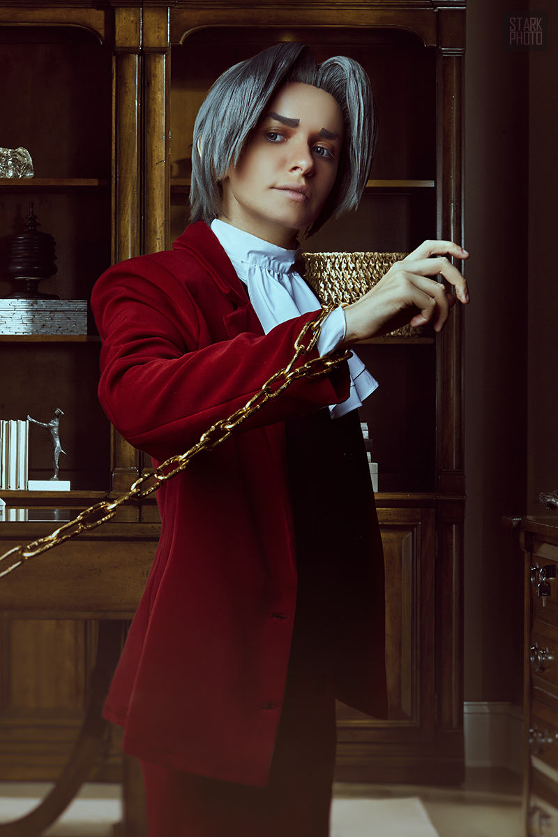 Miles Edgeworth cosplay [11/13]