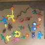 My plasticine relief models