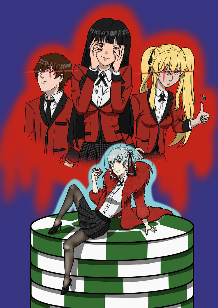Kakegurui by YugitoOttawa on DeviantArt
