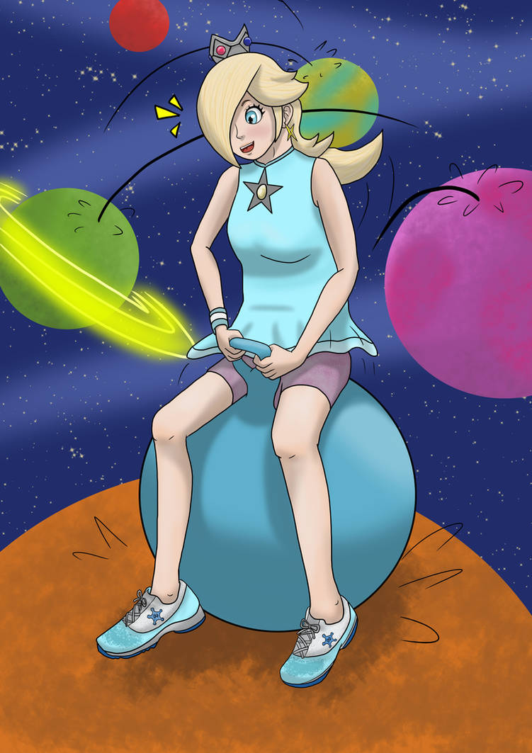 Bounce Ball Deviantart Rosalina bouncing ball by YugitoOttawa on DeviantArt