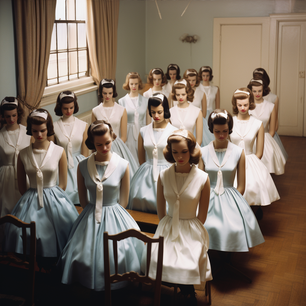 Deportment Lessons the Stepford Finishing School: Detention by psonsai on DeviantArt