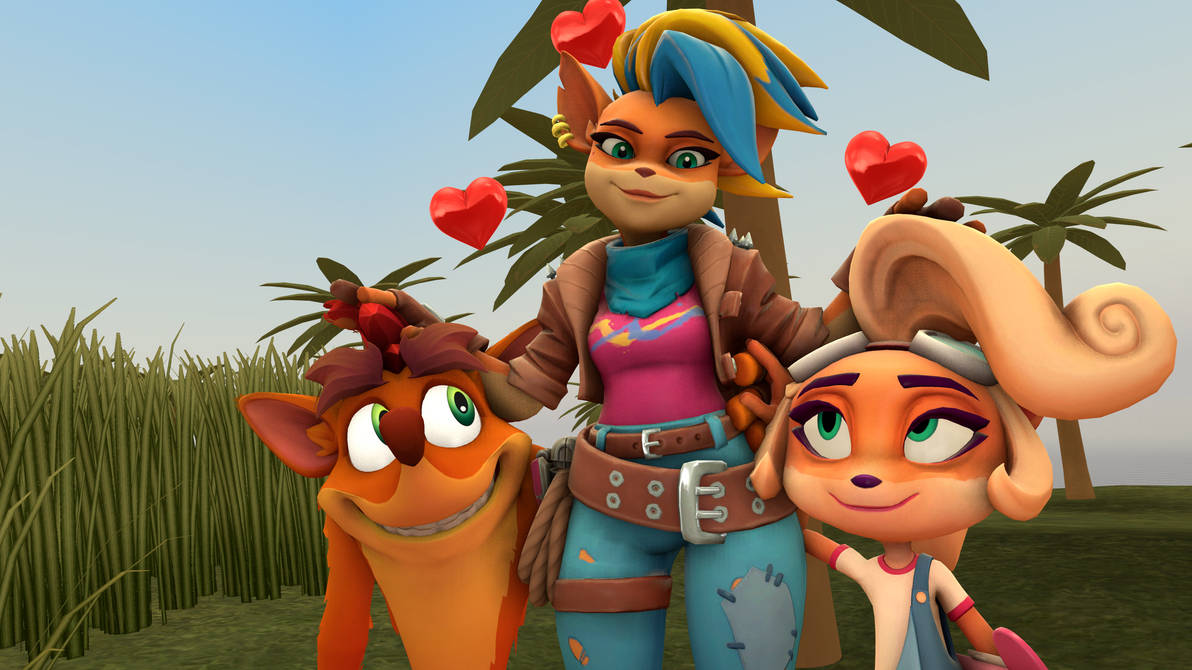 Crash With Coco And Tawna By KiruArtist On DeviantArt crash-with-coco-and-tawna-by-kiruartist-on-deviantart