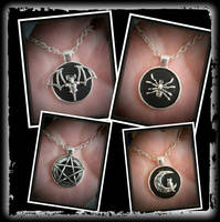 Medallion necklaces