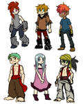Characters side 2 by Zinfer
