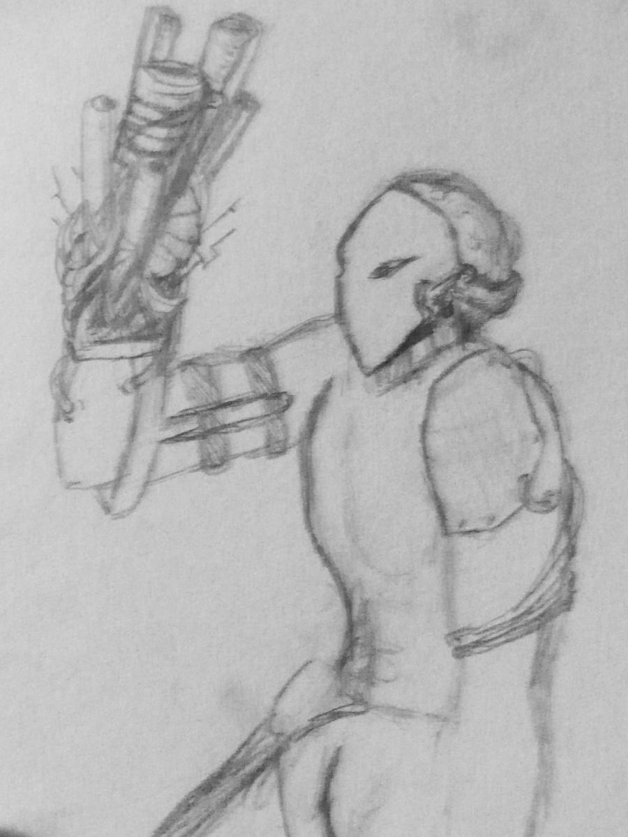 Hazel Guard Elite guard sketch by hazelhaze on DeviantArt
