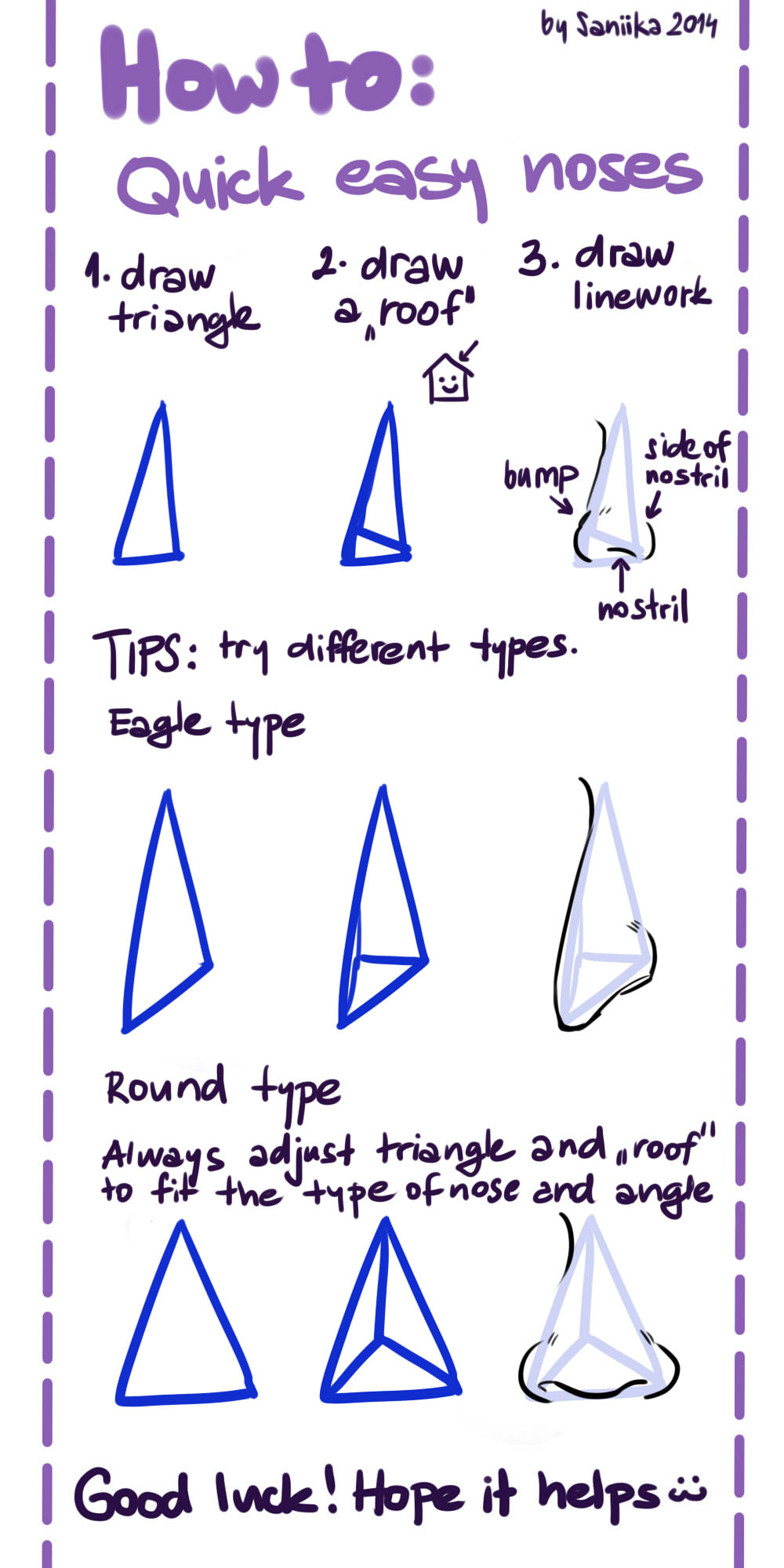 How to: Quick easy noses